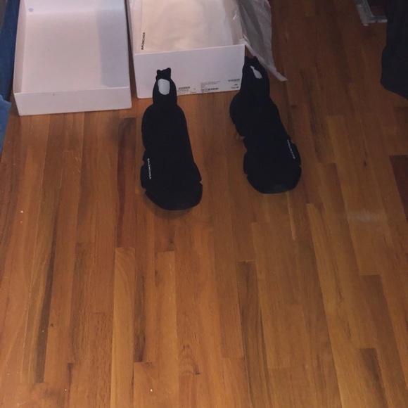 Balenciaga black speed sneakers - Picture 4 of 4